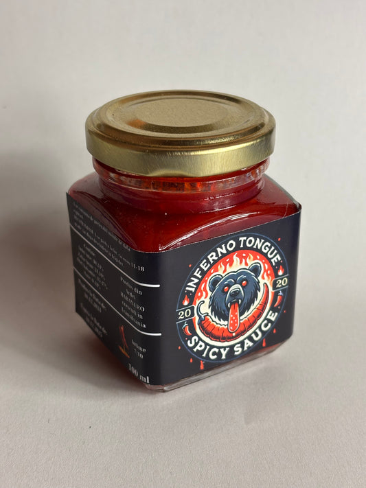 Sos iute dulce acrișor INFERNO TONGUE (Habanero Red)